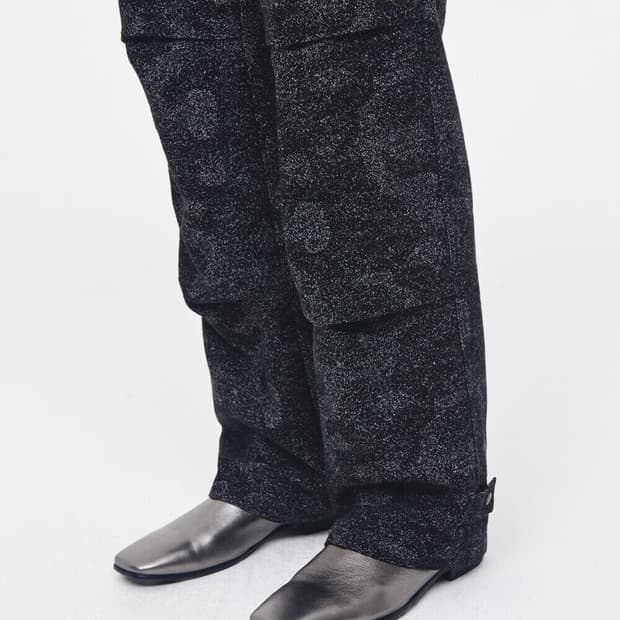 애프터프레이 비전 스퀘어 밴딩 로퍼 실버 43