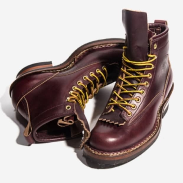 화이츠부츠 스모크점퍼 버건디 크롬악셀 255 (새제품)