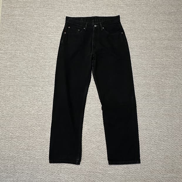 LEVI'S 550 black jeans denim vintage