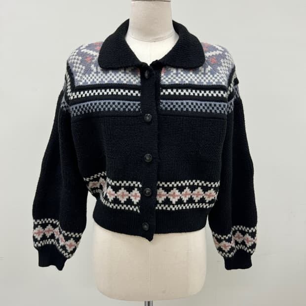 Vintage Pattern Cardigan