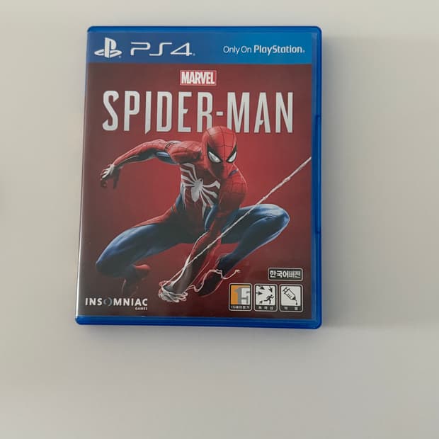 플스4 스파이더맨 cd