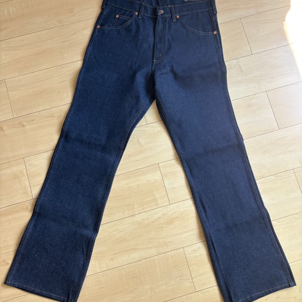 [Dead Stock] 70s sears boots cut denim