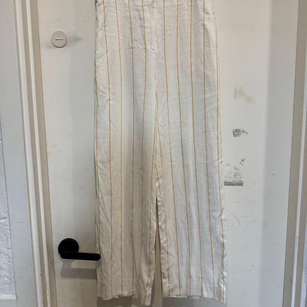 한섬 더캐시미어 린넨 팬츠