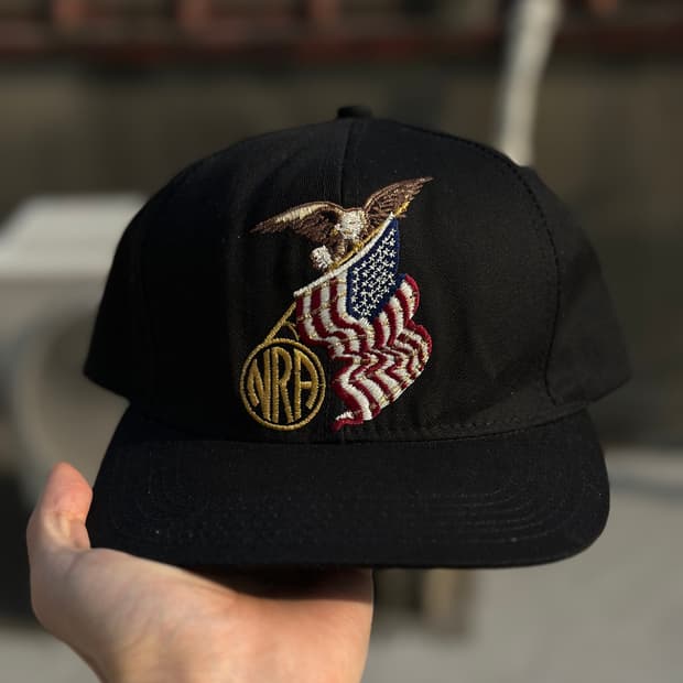 90S NRA 빈티지 매티보이 모자