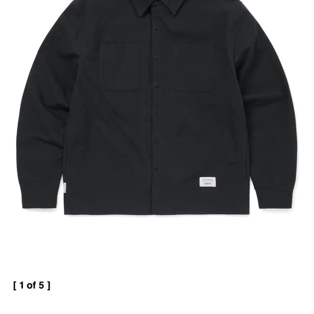 26ss 디스이즈네버댓 고어텍스 윈드스토퍼 체크셔츠 네이비