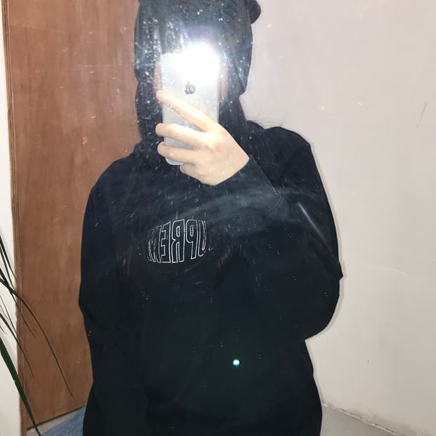 슈프림 Supreme Warp Hooded L/S Top