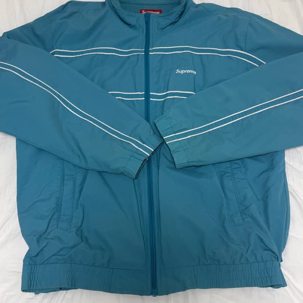 슈프림 자수 트랙 자켓