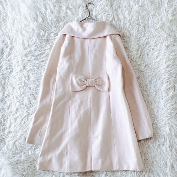 무드빈티지 리즈리사 리본 코트 로걀