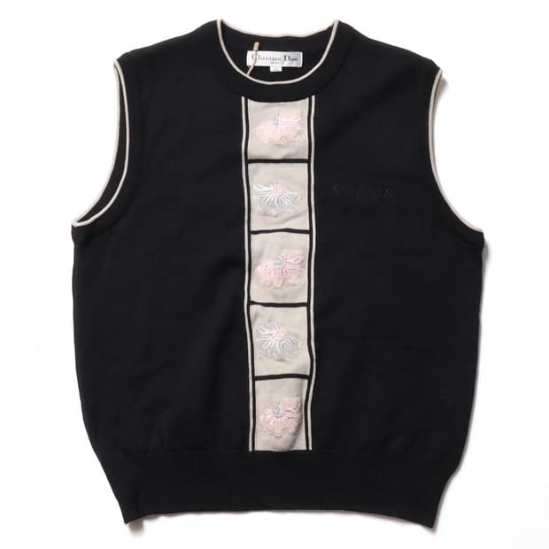 크리스찬 디올 Christian Dior Embroidery Vest