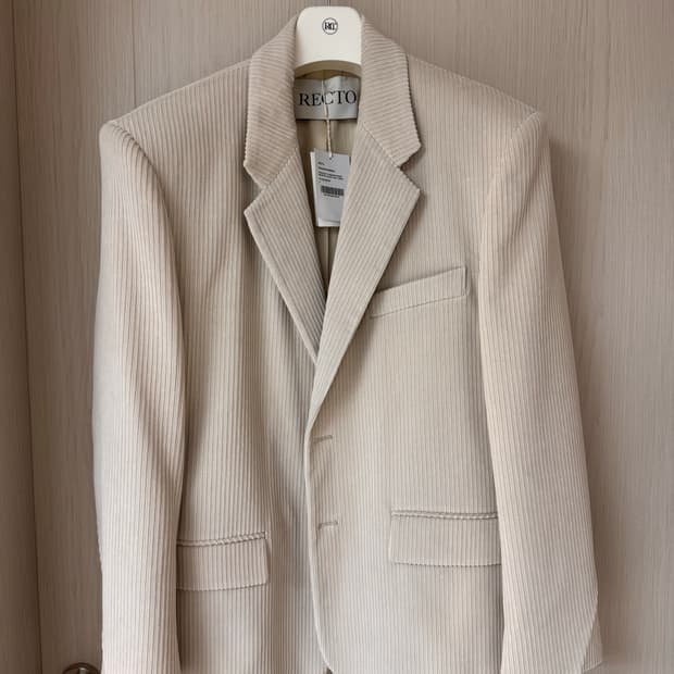 렉토 코듀로이 셋업