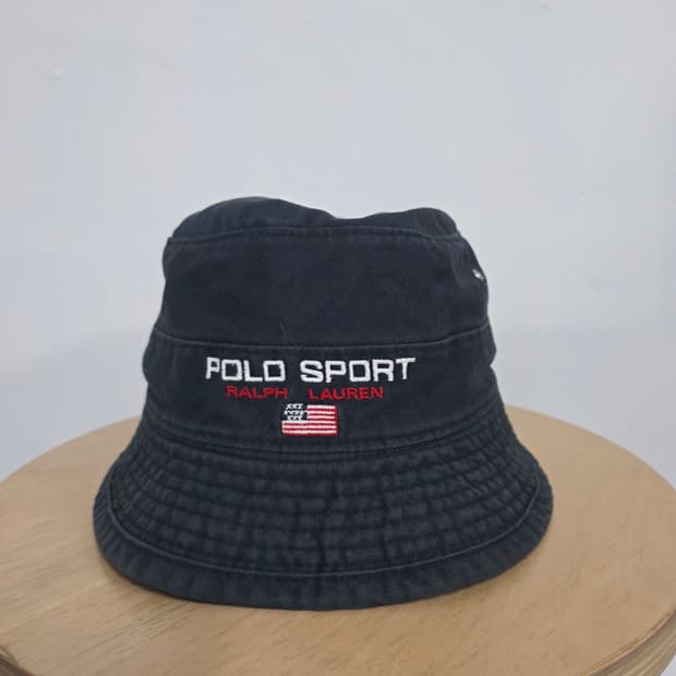 폴로 랄프로렌 스포츠 네이비 버킷햇 벙거지