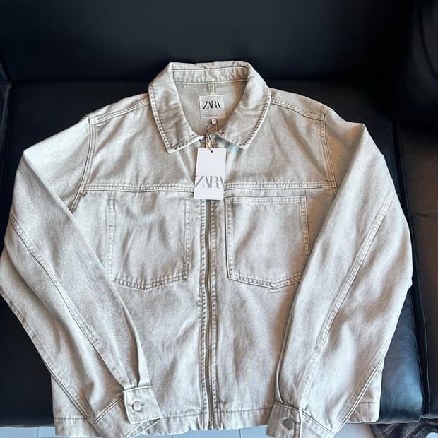 자라 워크웨어 데님 자켓