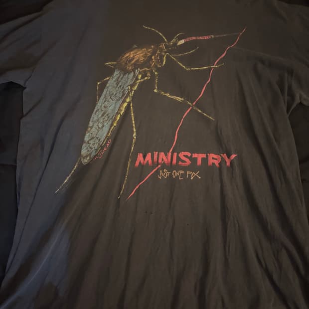 90s 미니스트리 밴드 티셔츠
