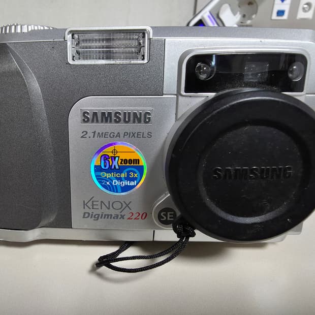 삼성 캐녹스 디지맥스  220 빈티지 디지털카메라