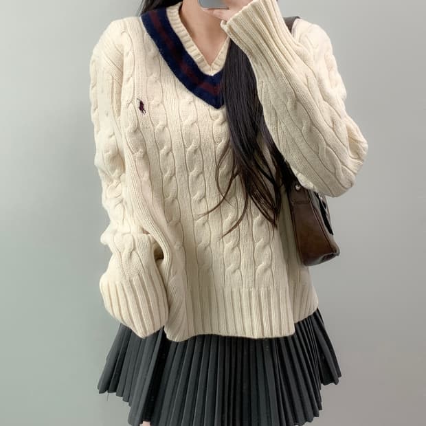 폴로 크리켓 니트