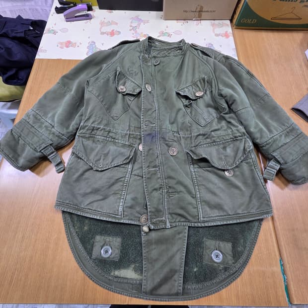 한국전쟁 1953 영국군 미들 파카