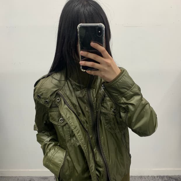 Nir japan 나일론 더블 밀리터리 자켓