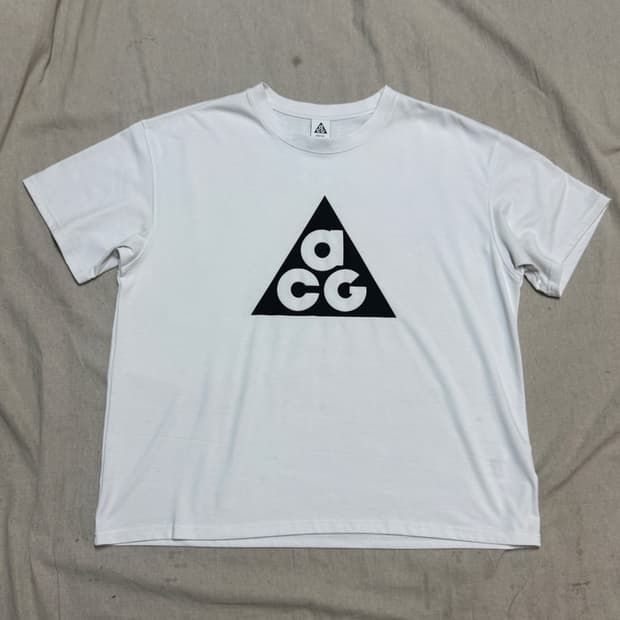 나이키 acg 드라이핏 빅로고 반팔 3XL