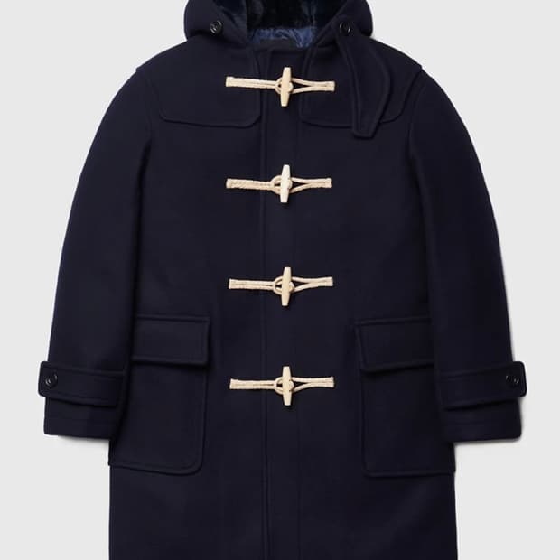 페이퍼리즘 더플코트 네이비 L