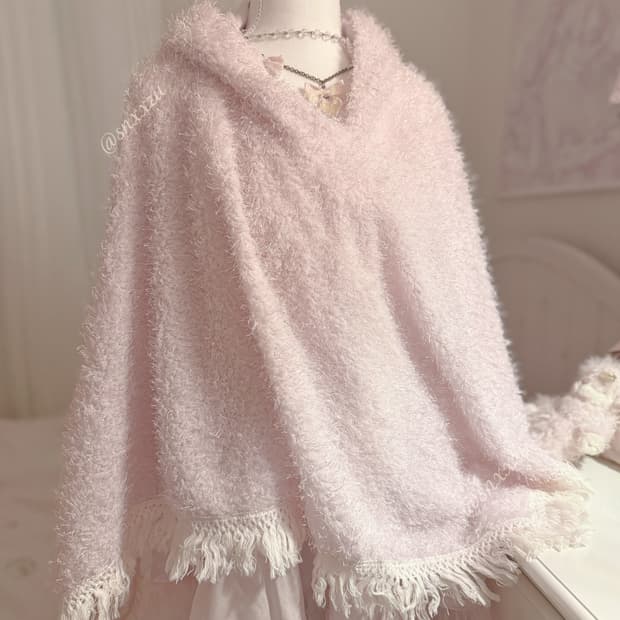 디어리 핑크 판초케이프 쿠마미미 파자마 히메카지 라떼갸루 핀터깔 리즈리사