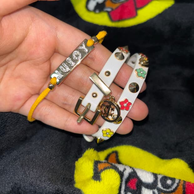 Juicy couture vintage bracelet set
