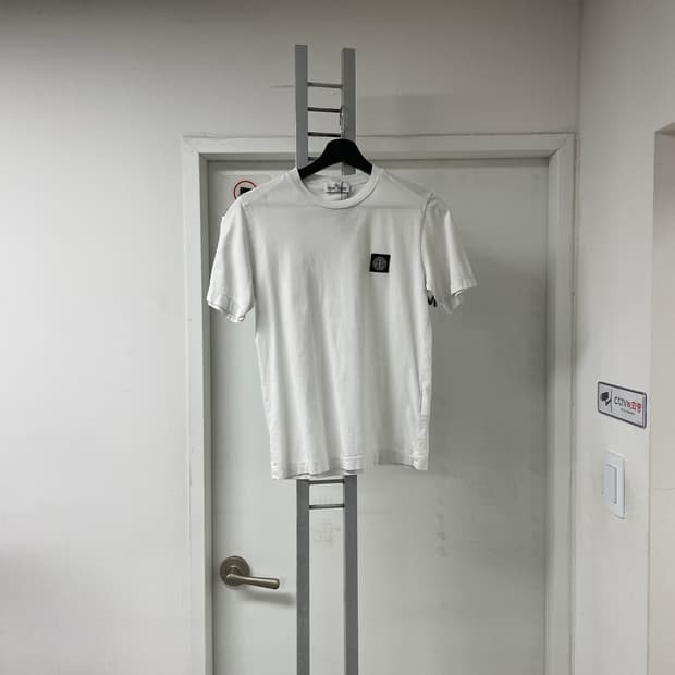 스톤아일랜드 반팔 티셔츠 화이트 12(W)