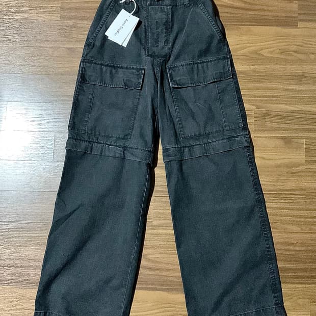 아크네 스튜디오 컨버터블 카고 워싱 팬츠 44