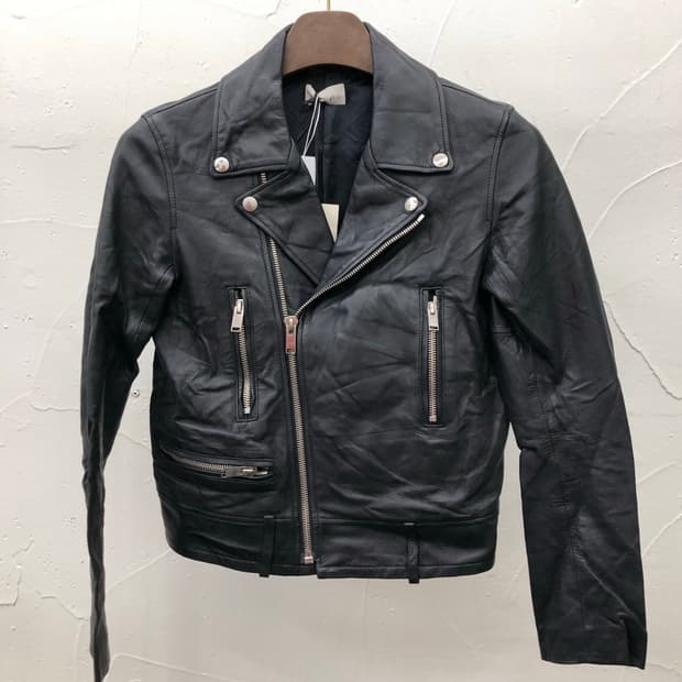 양가죽 라이더 자켓