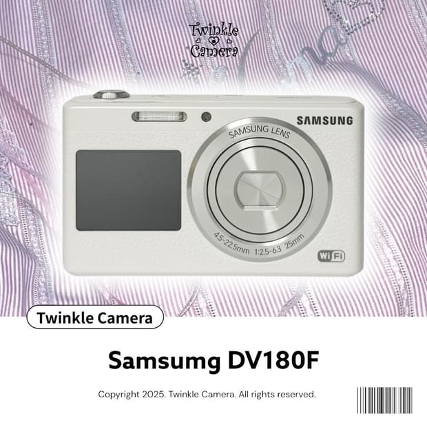 (아일릿디카🍒) Samsung 삼성 DV180F