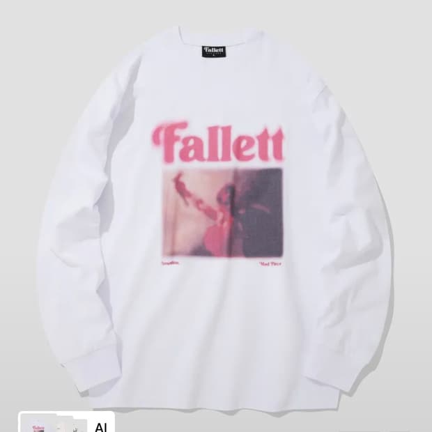 [L] 팔렛 Fallett 롱슬리브 화이트