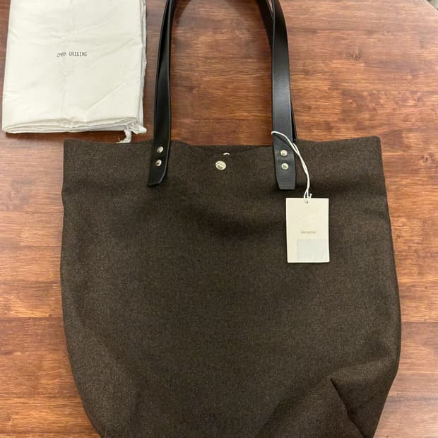 [새제품] 자라 오리진 레더 숄더백, 토트백 브라운