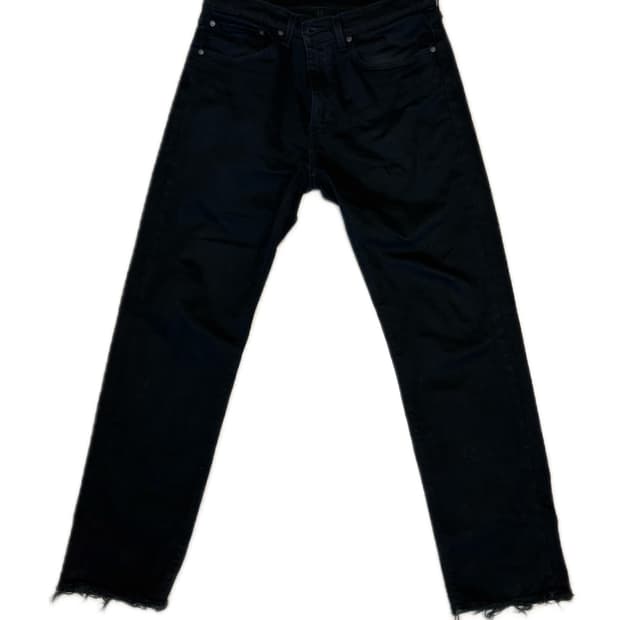 levis 505 W34 L32 부츠컷 데미지 커스텀