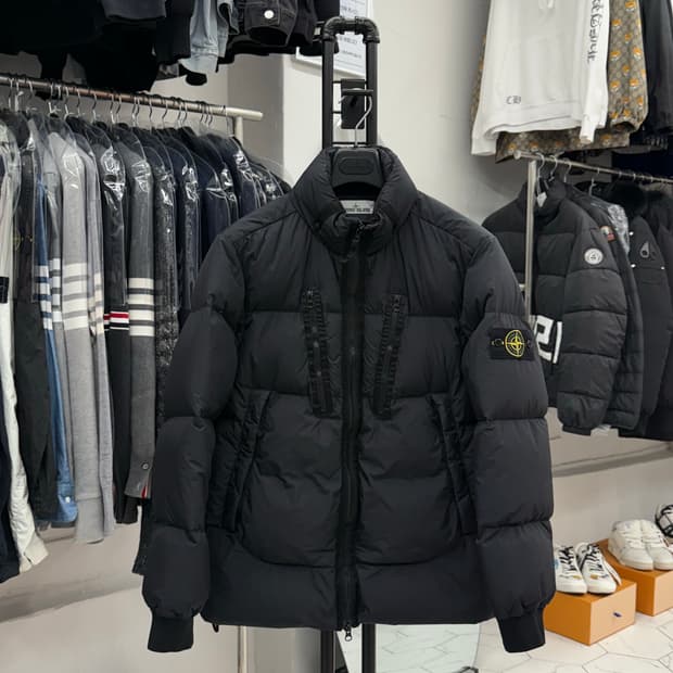 [M] 스톤아일랜드 크링클랩스 패딩