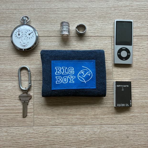 Polar skate big boy demin Remake wallet