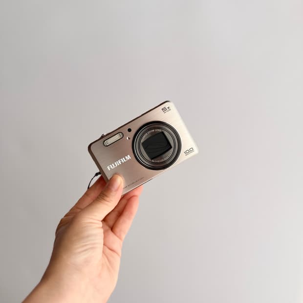 ✨풀박스✨후지필름 파인픽스 J250 실버 빈티지디카