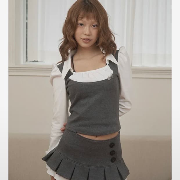 새상품/택ㅇ) 티오에이치 Dolly blouse