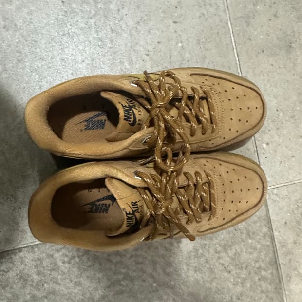 (W) 나이키 에어포스 1 '07 WB 플랙스 위트