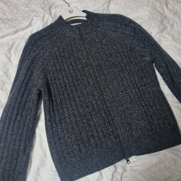 [2] 웨이비니스 25fw 다이애그널 풀집업 그레이