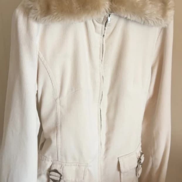 도쿄  코듀로이 퍼 자켓