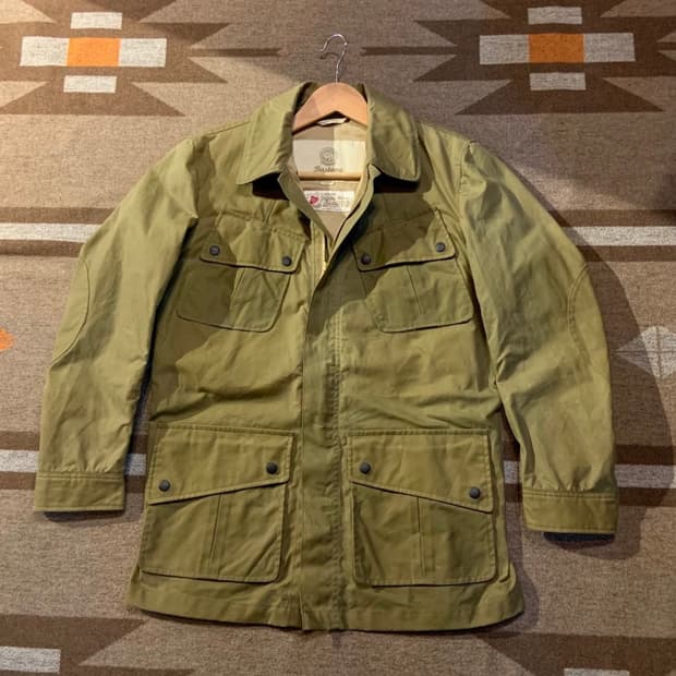 바스통 005 왁스 헌팅 자켓 S