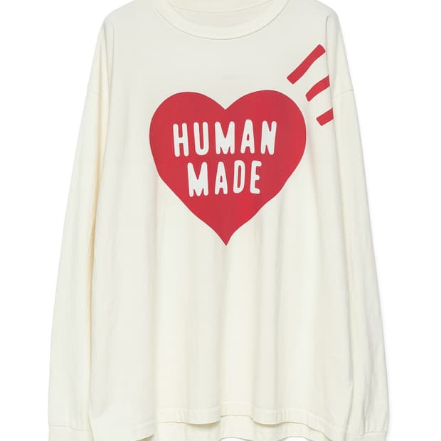 휴먼메이드 빅로고 롱슬리브