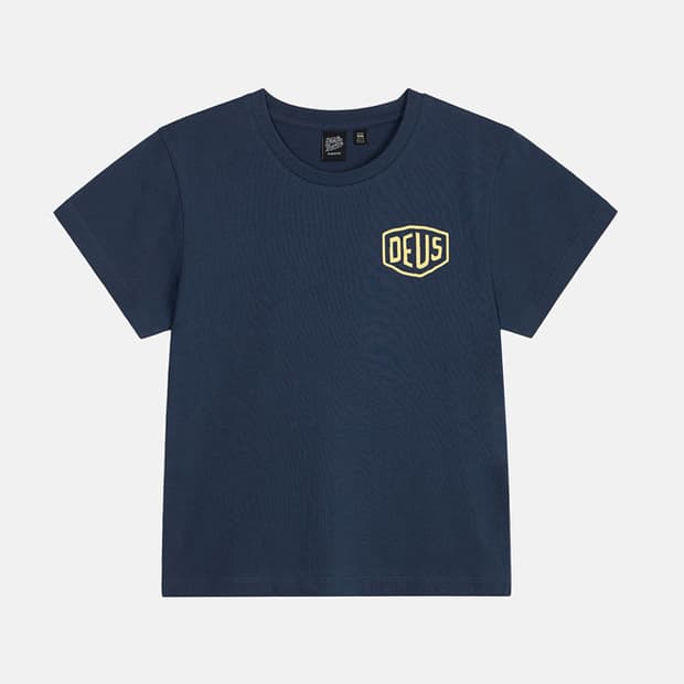 데우스 W. Seoul College Address Tee 네이비