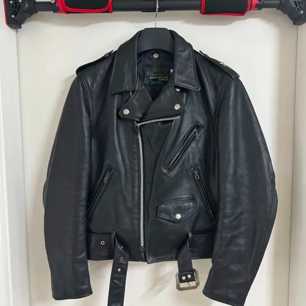 rare 90s schott perfecto one star