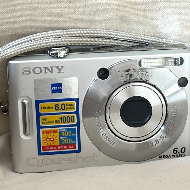 소니 사이버샷 DSC-W30 빈티지 카메라
