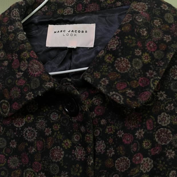 마크제이콥스 플로럴 패턴 코트