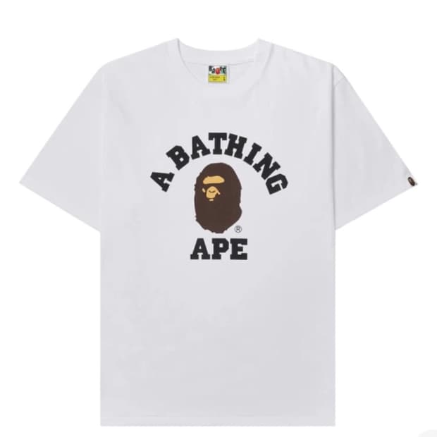 베이프 컬리지 반팔