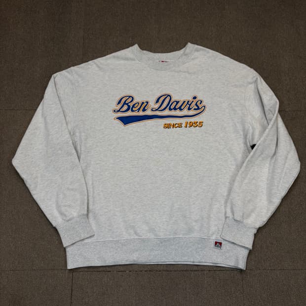 BEN DAVIS 벤데이비스 스펠아웃 맨투맨 XL