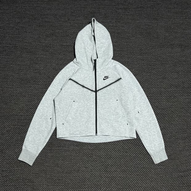[S] Nike 나이키 우먼즈 테크팩 그레이 후드집업 자켓