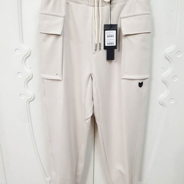 [새상품] 지제로 송지오 카고 조거 팬츠 베이지 M