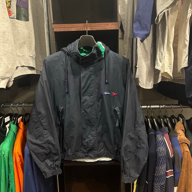 빈티지 90s 노티카 US2 로고 자켓